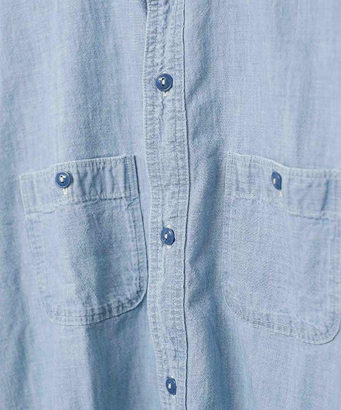 DENIM&DUNGAREE｜ムラダンガリーシャツ [[22580104]][D]