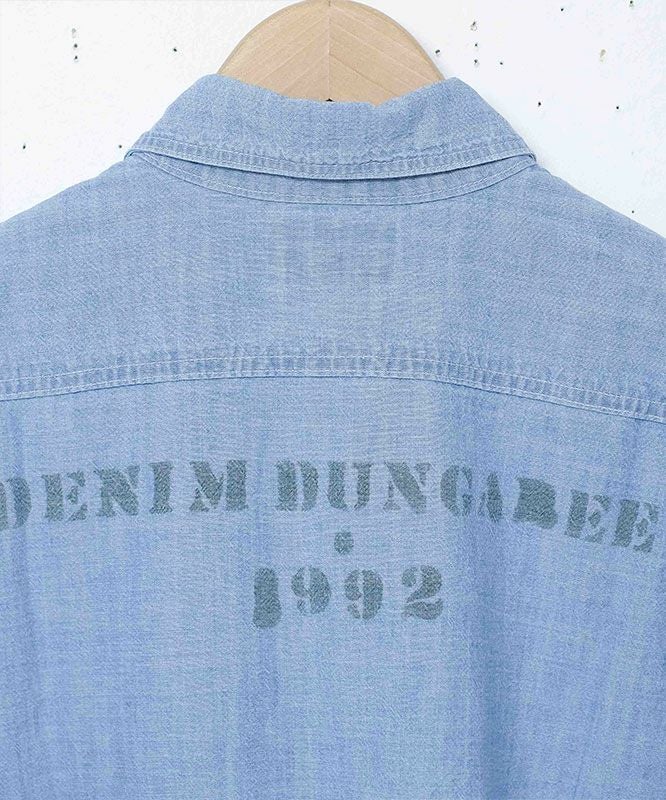 DENIM&DUNGAREE｜ムラダンガリーシャツ [[22580104]][D]