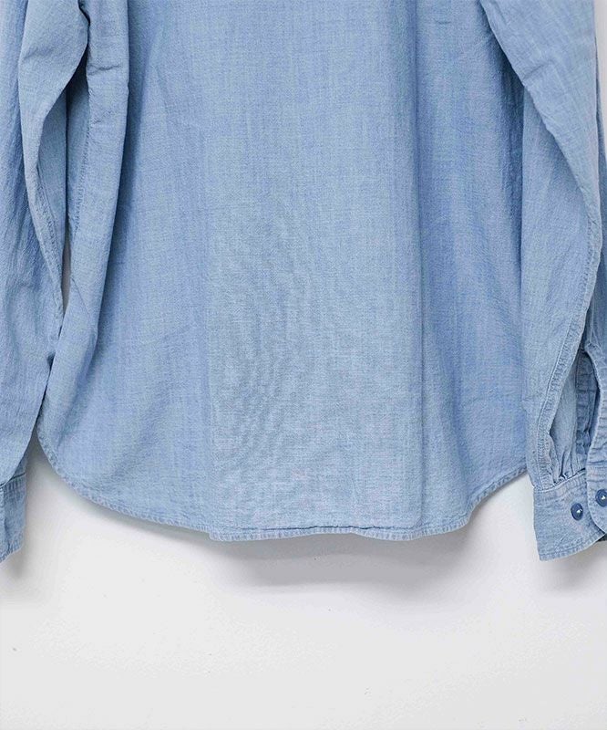 DENIM&DUNGAREE｜ムラダンガリーシャツ [[22580104]][D]