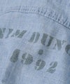 DENIM&DUNGAREE｜ムラダンガリーシャツ [[22580104]][D]