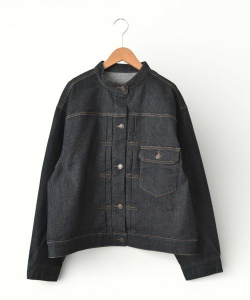HUMS｜デニム製品染めGジャン [[WGN5122]][C]