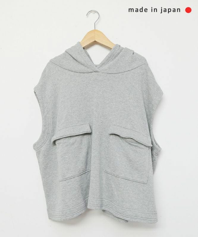  her.｜ポケット付きフードベスト [[131328H]][C]