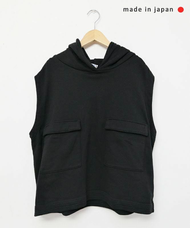  her.｜ポケット付きフードベスト [[131328H]][C]