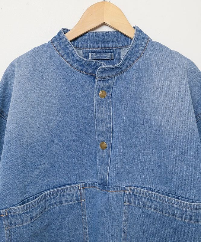 ARMY TWILL｜Denim Smock [[AM-2557003]][D]