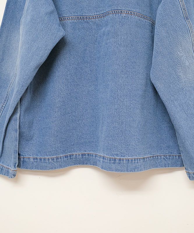 ARMY TWILL｜Denim Smock [[AM-2557003]][D]