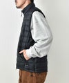  TAION｜MOUTAIN HI-NECK W-ZIP LIGHT DOWN VEST [[TAION-002ZXMT-800]][D]