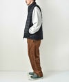  TAION｜MOUTAIN HI-NECK W-ZIP LIGHT DOWN VEST [[TAION-002ZXMT-800]][D]