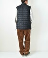  TAION｜MOUTAIN HI-NECK W-ZIP LIGHT DOWN VEST [[TAION-002ZXMT-800]][D]