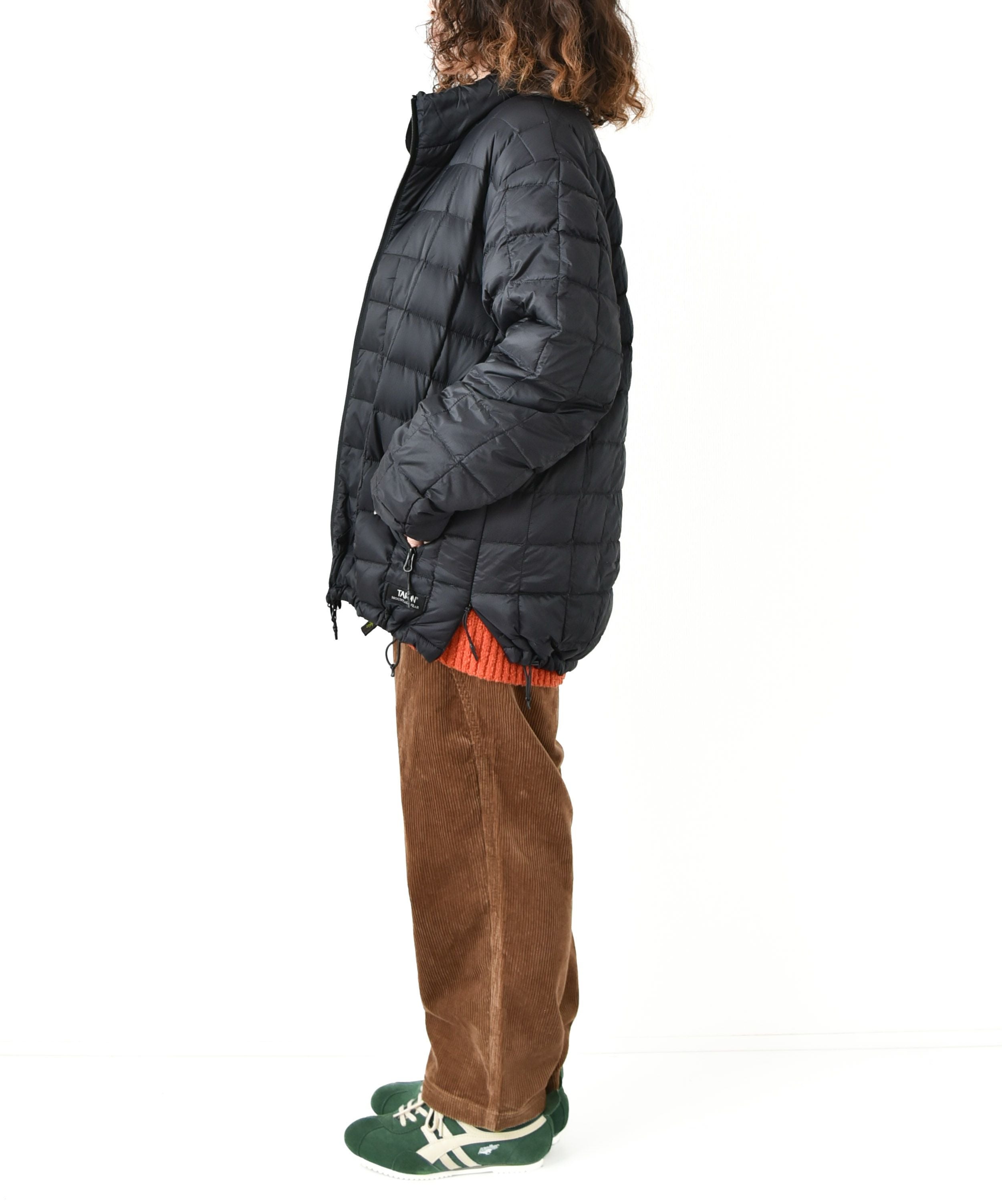 TAION｜MOUTAIN HI-NECK W-ZIP LIGHT DOWN JACKET [[TAION-102ZXMT-800