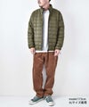 TAION｜MOUTAIN HI-NECK W-ZIP LIGHT DOWN JACKET [[TAION-102ZXMT-800]][D]