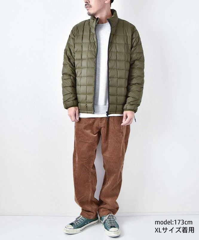 TAION｜MOUTAIN HI-NECK W-ZIP LIGHT DOWN JACKET [[TAION-102ZXMT-800]][D]
