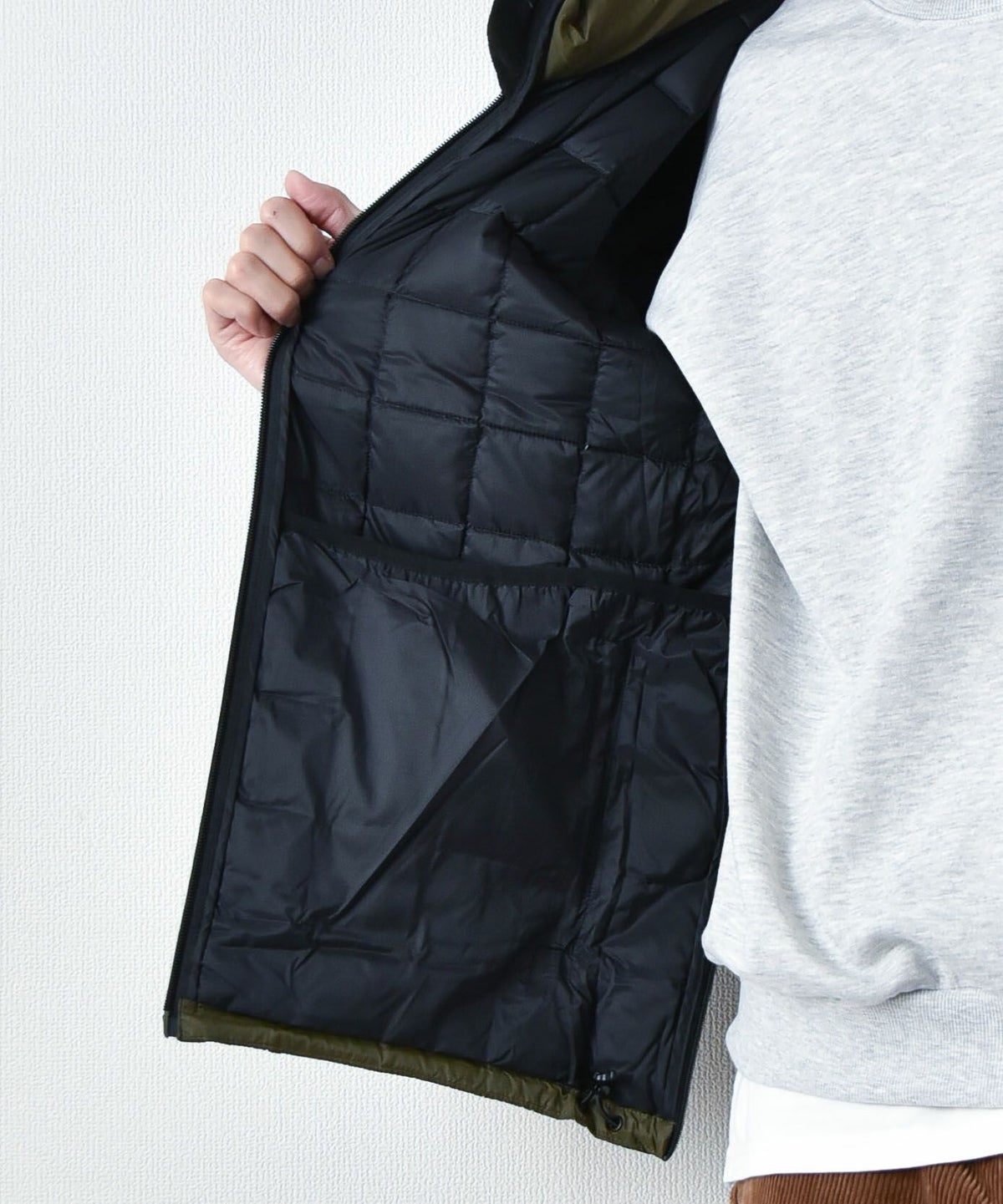 TAION｜MOUTAIN HI-NECK W-ZIP LIGHT DOWN JACKET [[TAION-102ZXMT-800]][D]