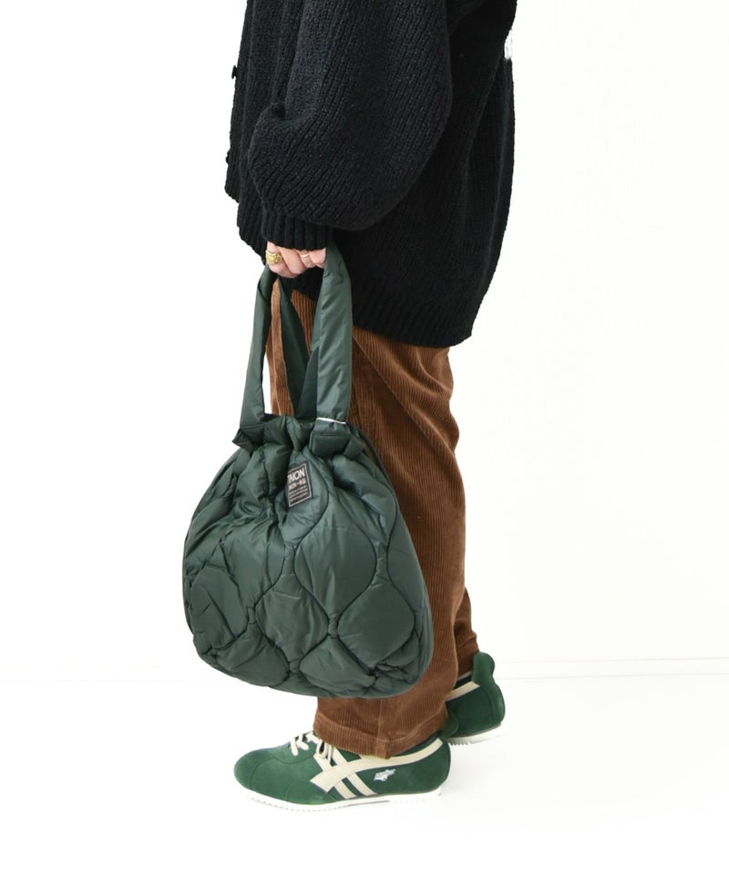  TAION｜MILITARY SOFT SHELL DOWN TOTE BAG-M [[TAION-TT02ALSML-1-M]][D]