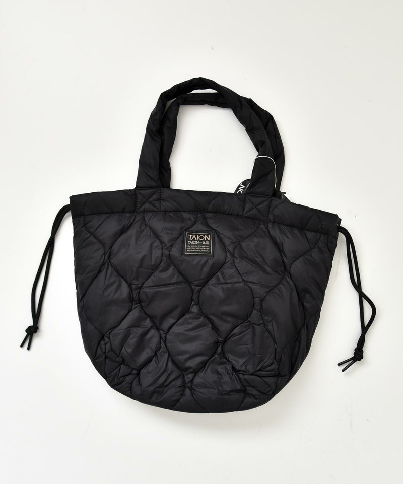 TAION｜MILITARY SOFT SHELL DOWN TOTE BAG-M [[TAION-TT02ALSML-1-M]][D]