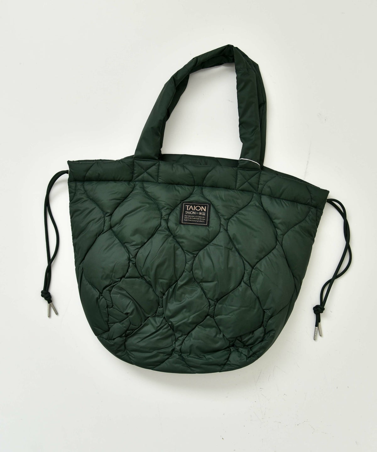 TAION｜MILITARY SOFT SHELL DOWN TOTE BAG-M [[TAION-TT02ALSML-1-M]][D]