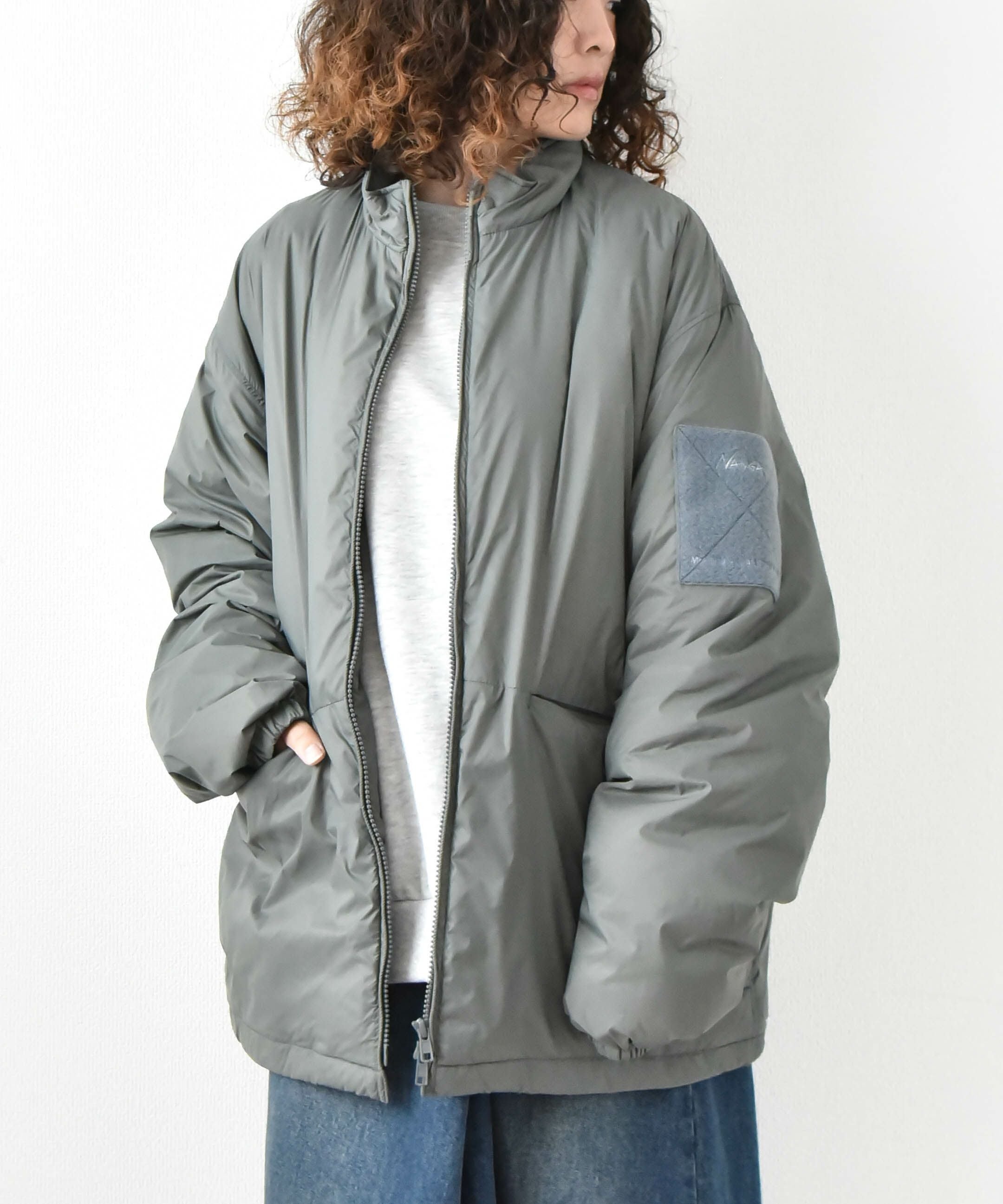 NANGA × MANUAL ALPHABET｜EQUIPMENT DOWN TRACK JACKET [[MA-J-411