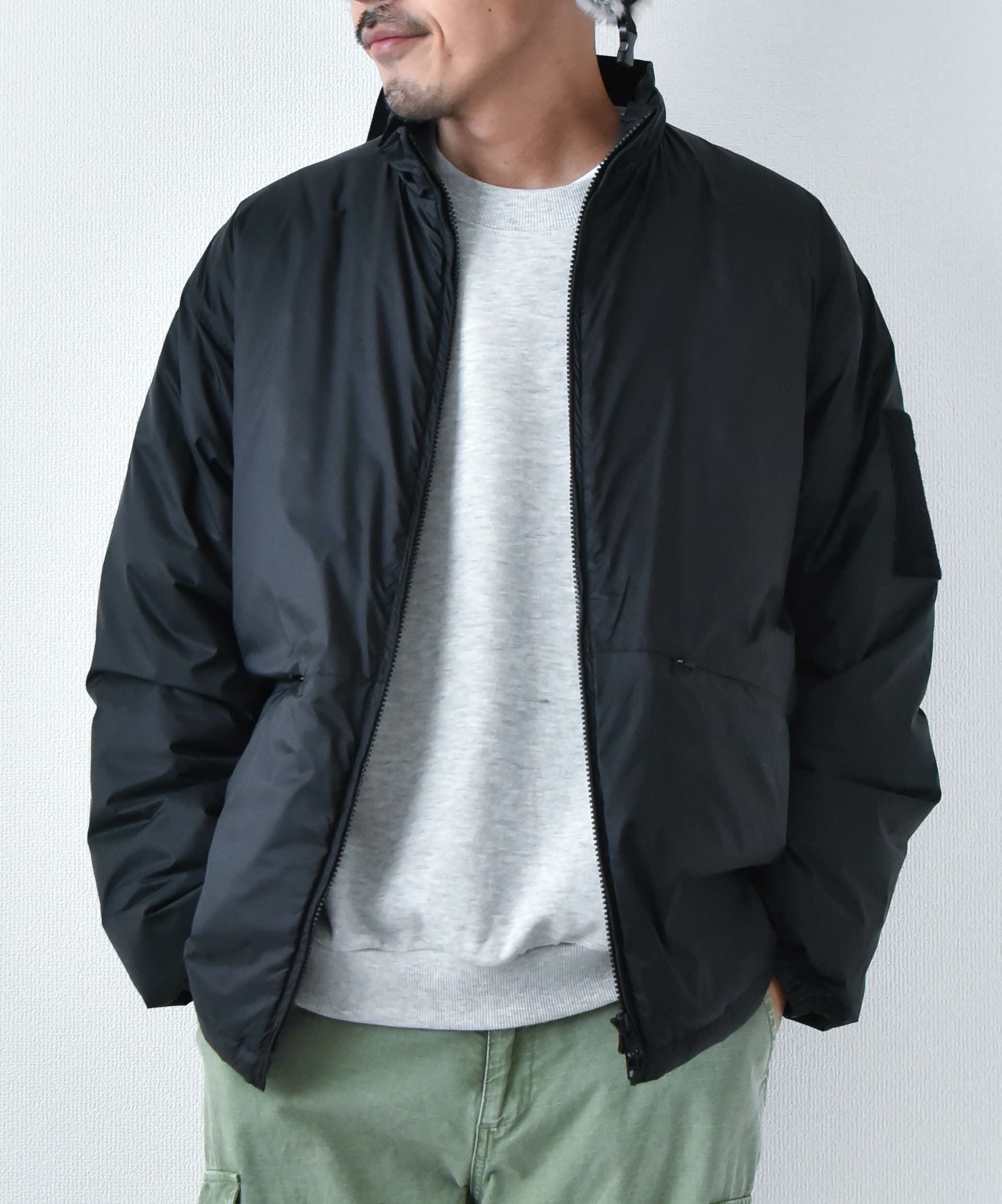 NANGA × MANUAL ALPHABET｜EQUIPMENT DOWN TRACK JACKET [[MA-J-411