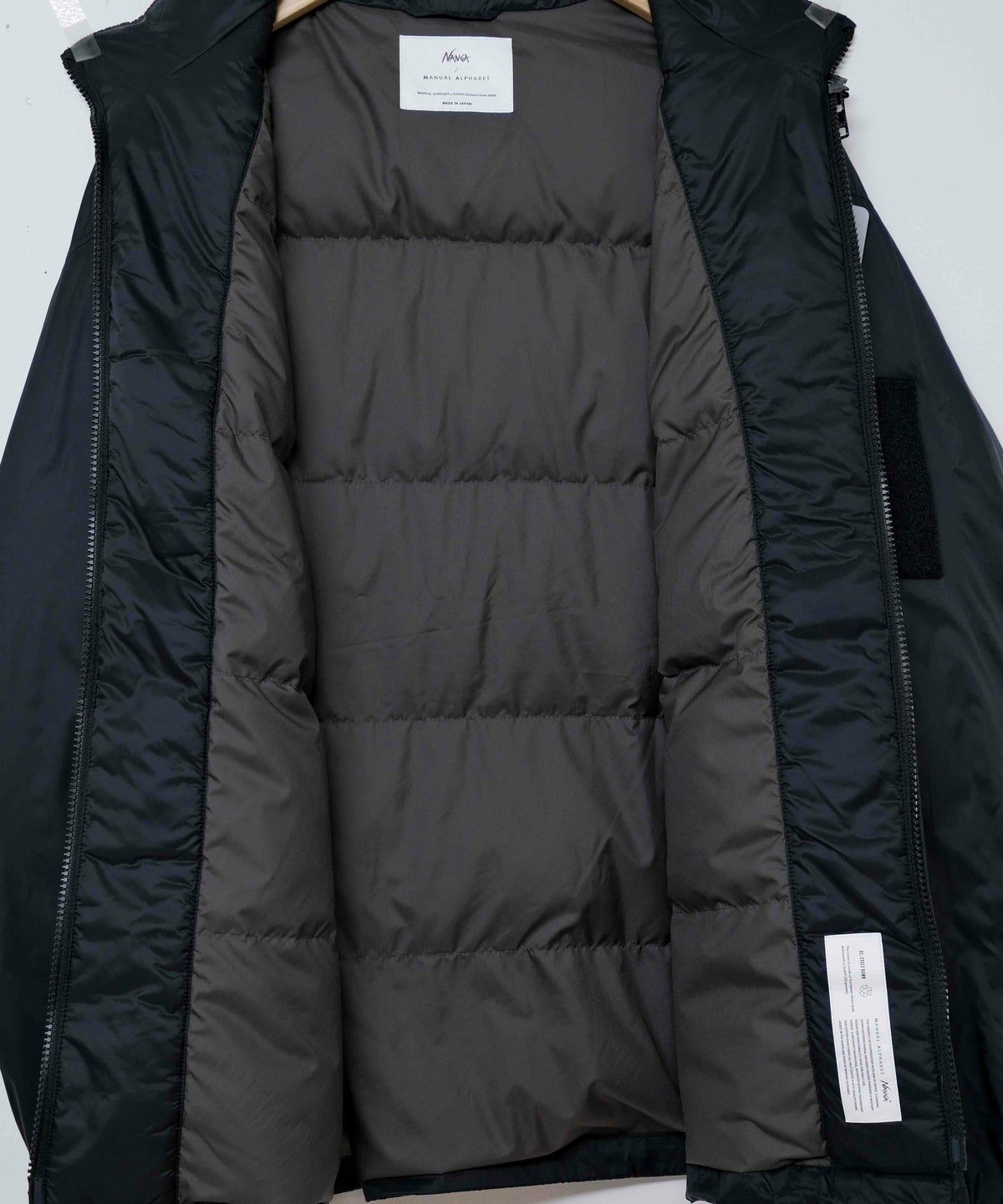 NANGA × MANUAL ALPHABET｜EQUIPMENT DOWN TRACK JACKET [[MA-J-411]][D]