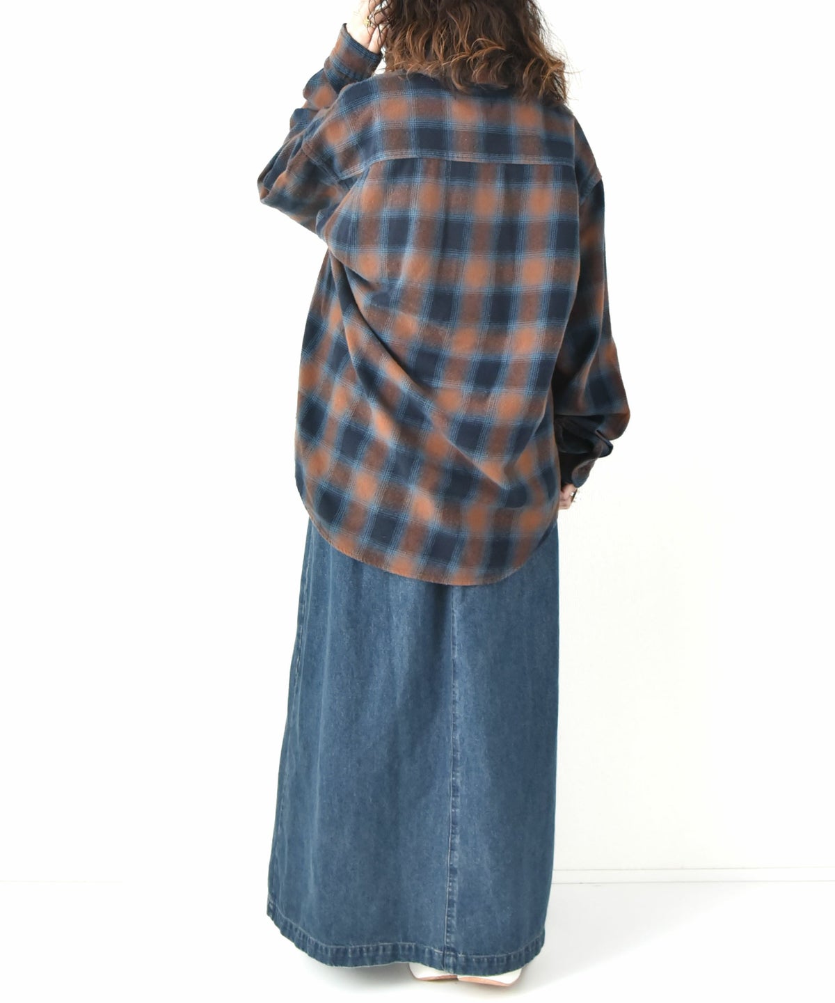 Johnbull｜ガーメントダイネルチェックシャツ [[JM254S04]][D]