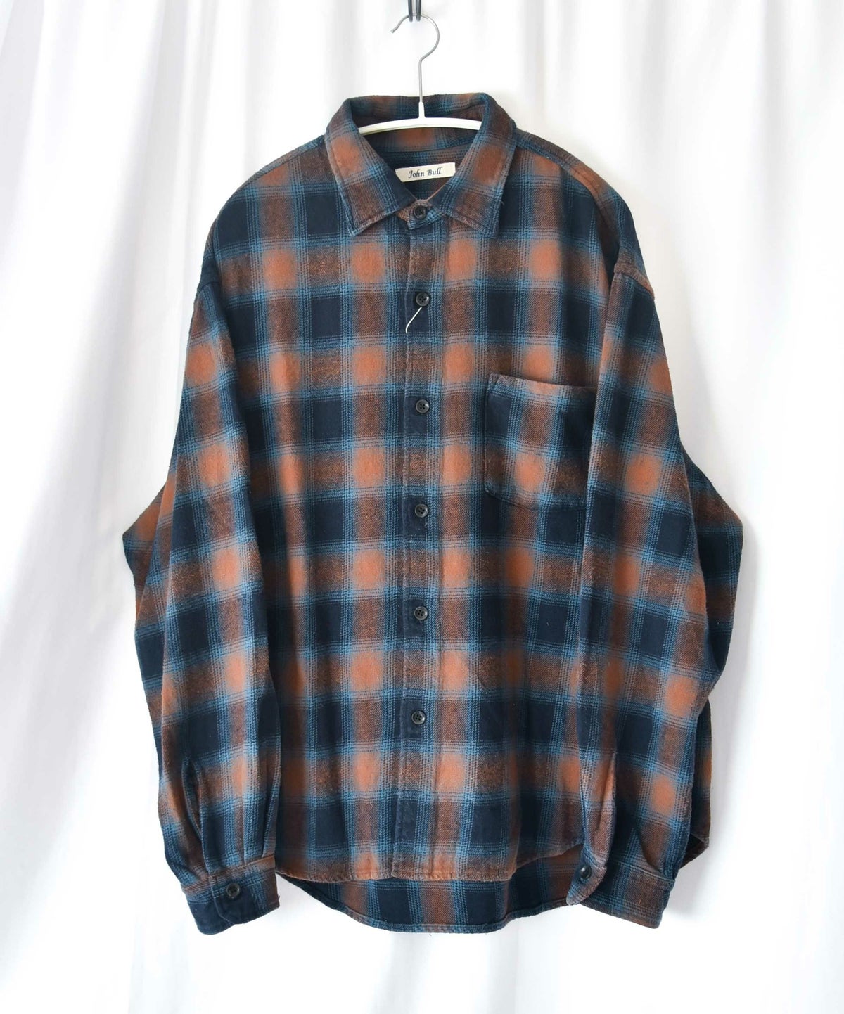 Johnbull｜ガーメントダイネルチェックシャツ [[JM254S04]][D]