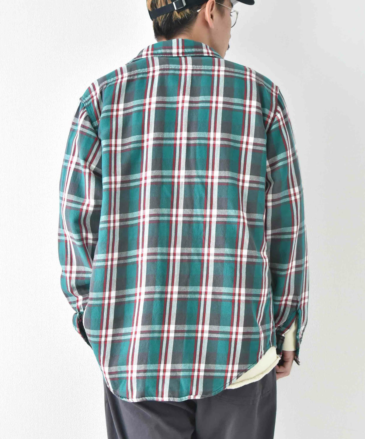 DENIM&DUNGAREE｜ムラチェックシャツ [[22580100]][D]