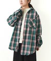 DENIM&DUNGAREE｜ムラチェックシャツ [[22580100]][D]