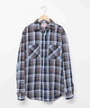 DENIM&DUNGAREE｜ムラチェックシャツ [[22580100]][D]