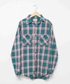DENIM&DUNGAREE｜ムラチェックシャツ [[22580100]][D]