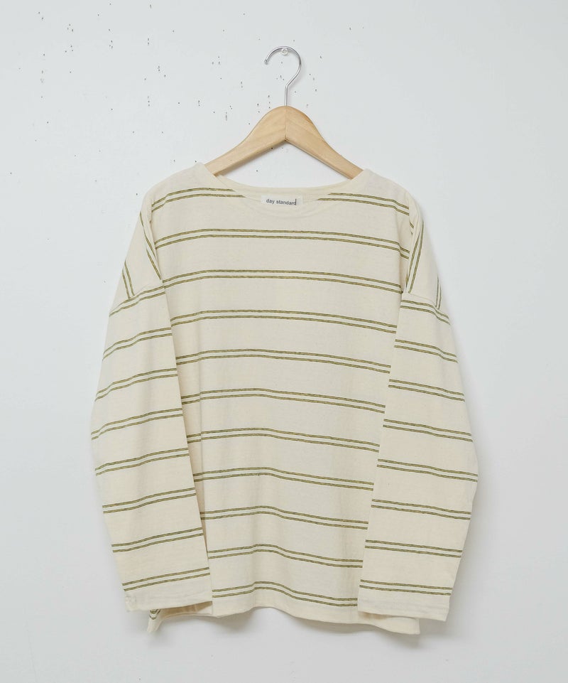 day standard｜ワイドボートネックTee [[853402]][D]