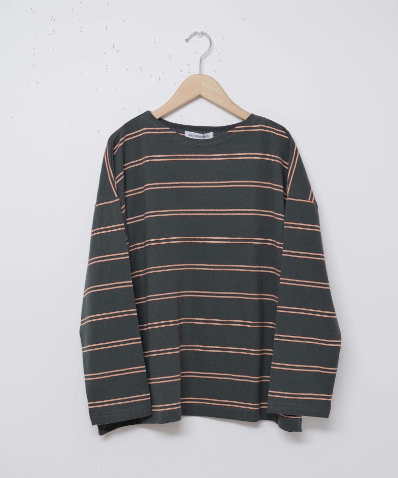 day standard｜ワイドボートネックTee [[853402]][D]