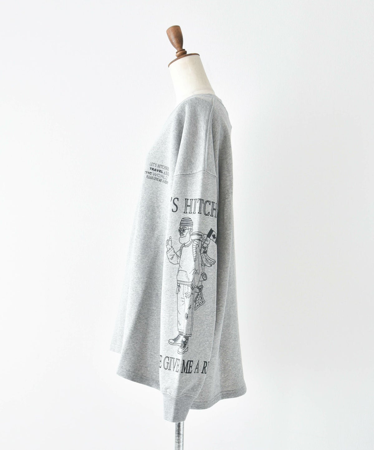 ジムマスター｜10.3oz HITCH HIKE スウェットビッグTee [[G621781]][D]