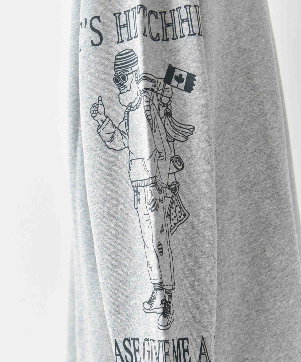 ジムマスター｜10.3oz HITCH HIKE スウェットビッグTee [[G621781]][D]