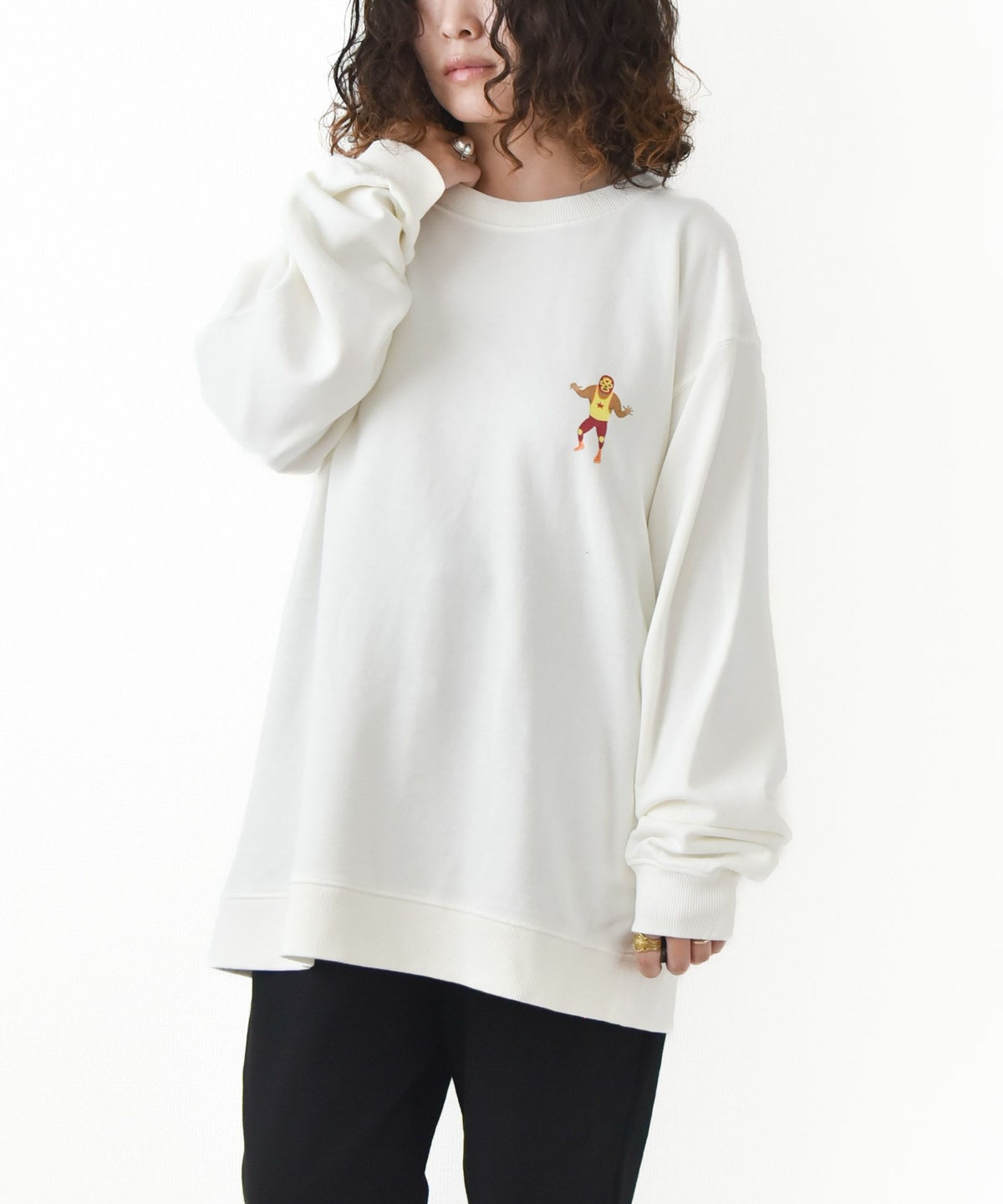 ジムマスター｜9.4oz ピグメント　レスラースウェットシャツ [[G633740]][D]