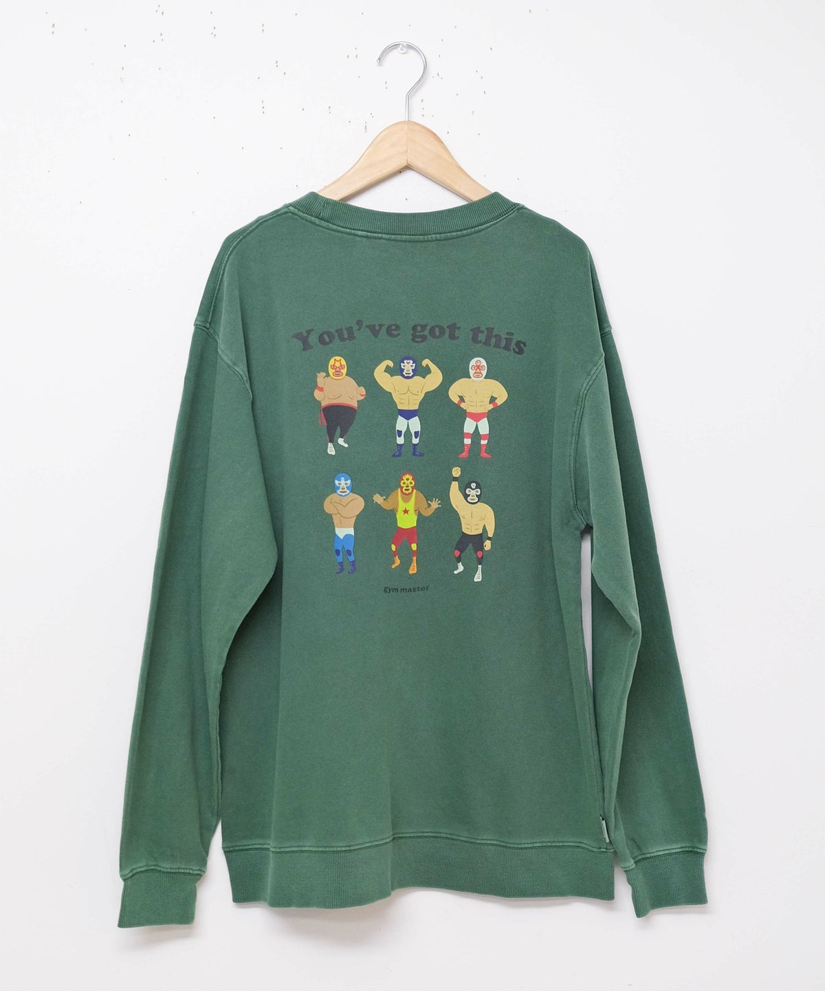 ジムマスター｜9.4oz ピグメント　レスラースウェットシャツ [[G633740]][D]