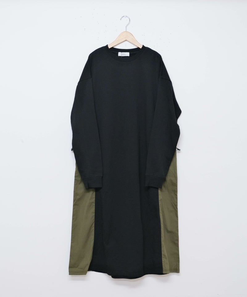 KAKELA&TRANQUIL｜布帛切り替えワンピース [[12507-308-10]][D]