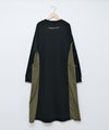 KAKELA&TRANQUIL｜布帛切り替えワンピース [[12507-308-10]][D]