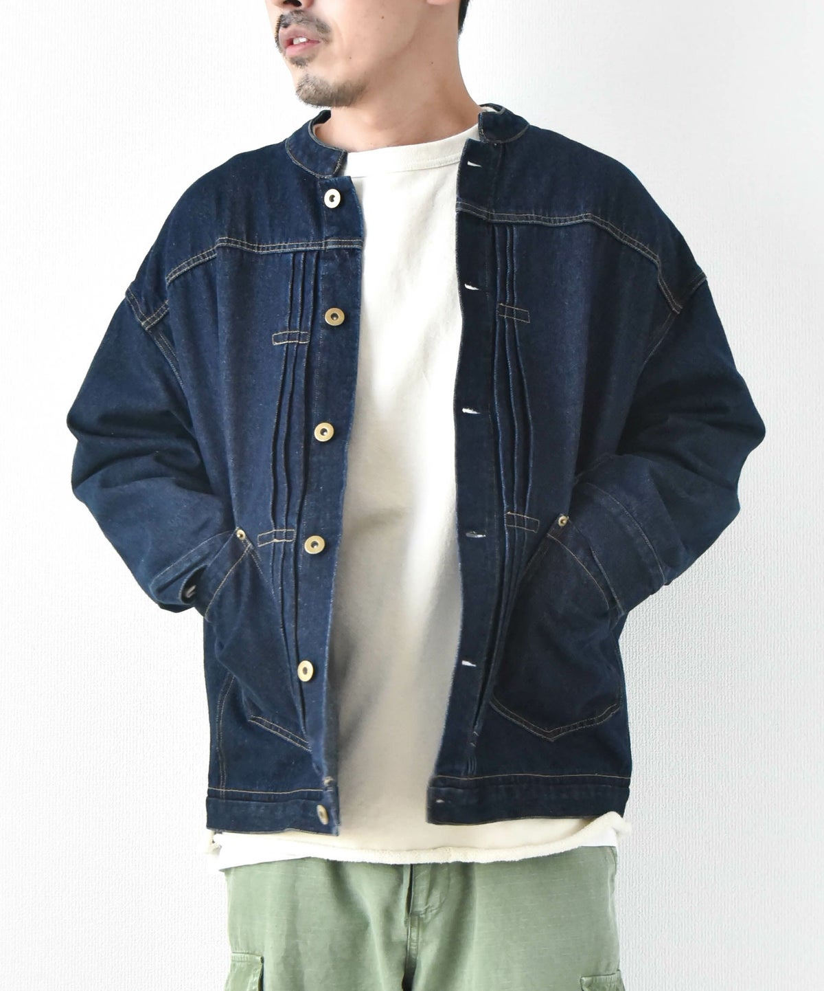 day standard｜ノーカラーGジャン [[day-029]][D]