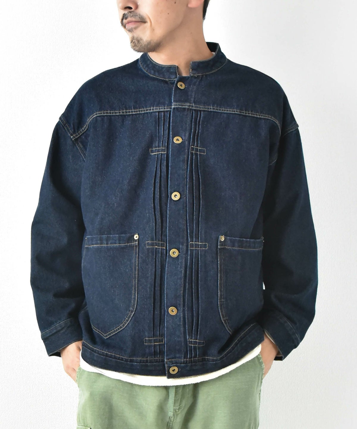 day standard｜ノーカラーGジャン [[day-029]][D]