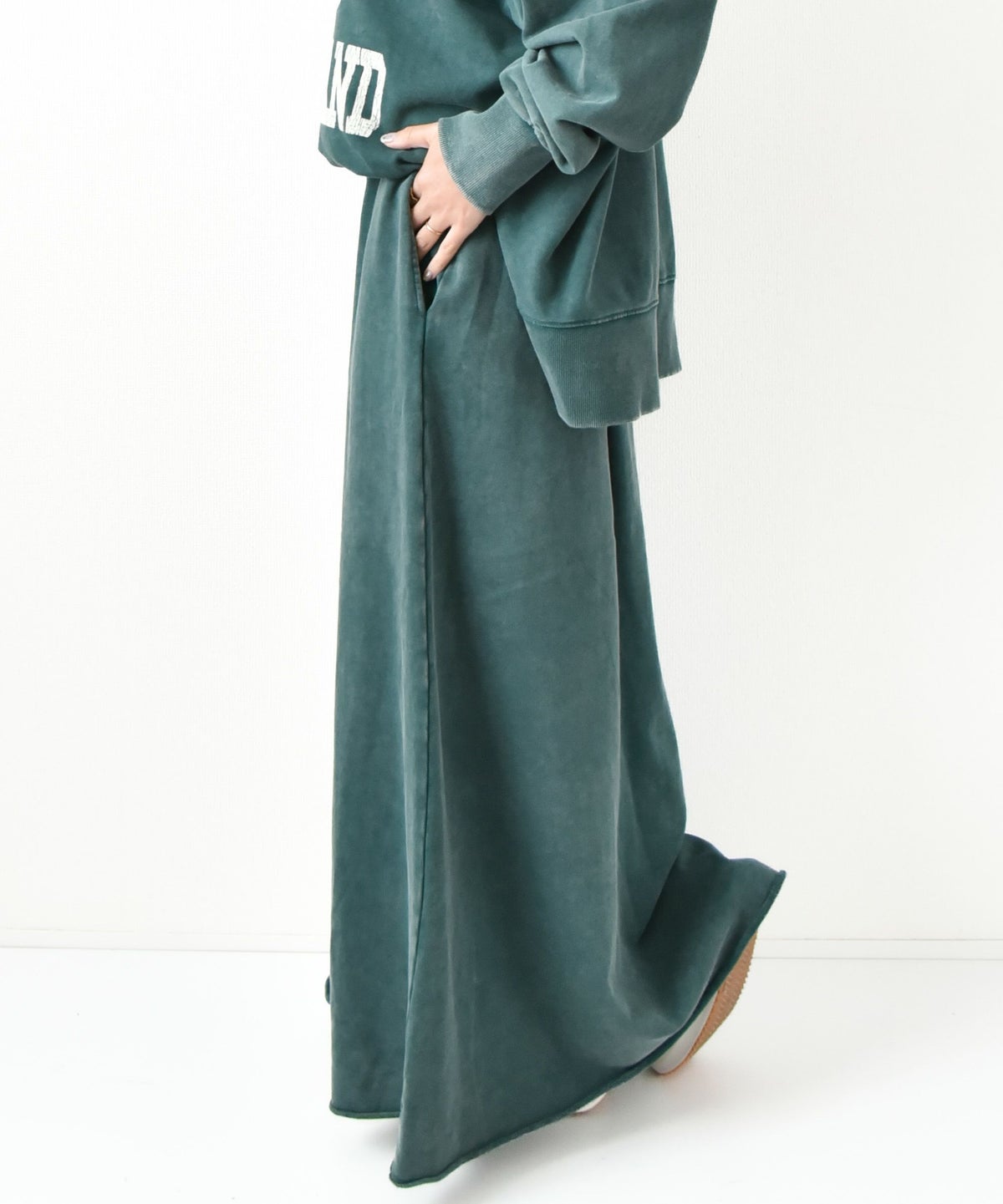 day standard｜ピグメントスウェットスカート [[d-c-009]][D]