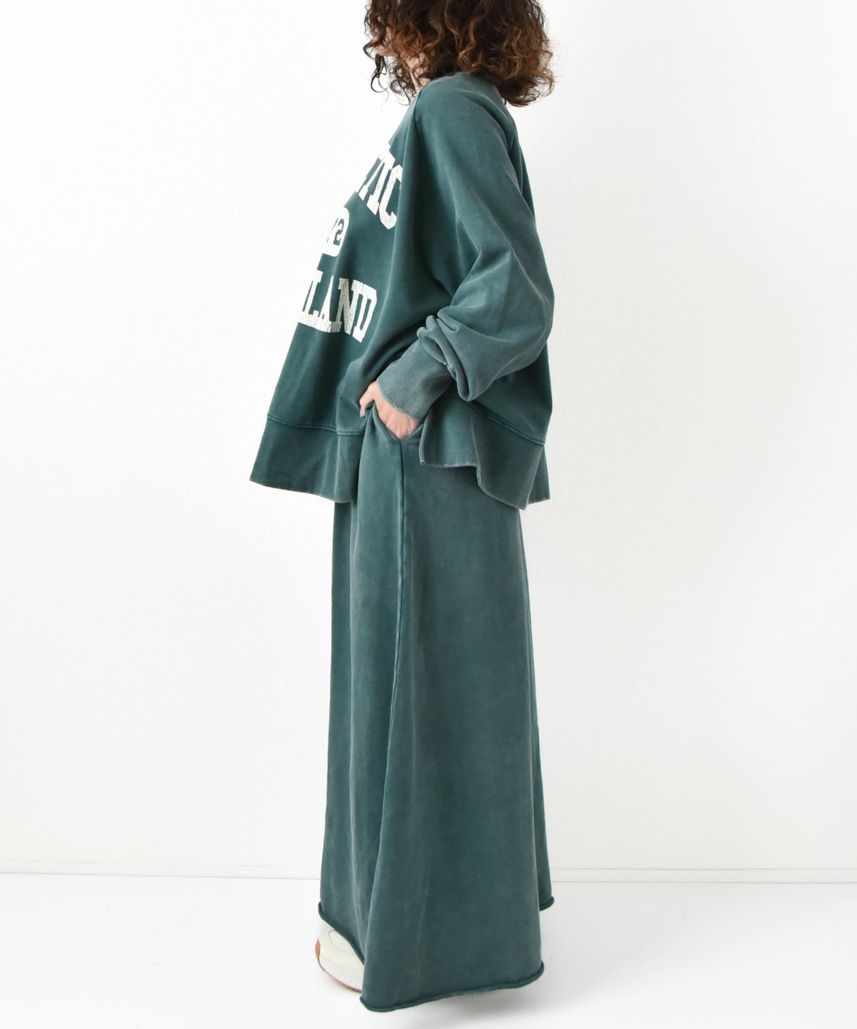 day standard｜ピグメントスウェットスカート [[d-c-009]][D]