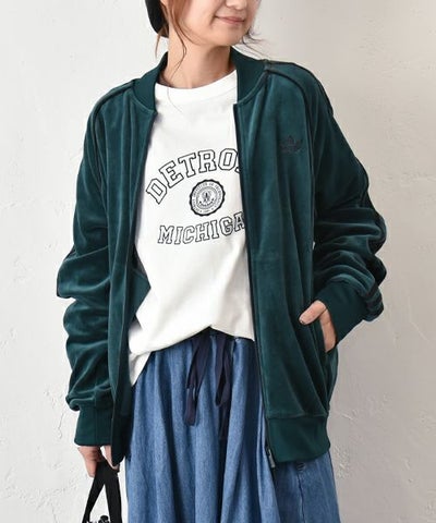 adidas｜ベロア SST トラックトップ [[QD668]][C] | ma28 ONLINE STORE