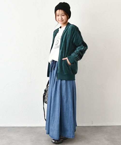 adidas｜ベロア SST トラックトップ [[QD668]][C]