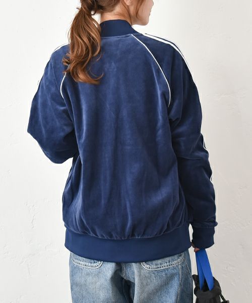 adidas｜ベロア SST トラックトップ [[QD668]][C] | ma28 ONLINE STORE