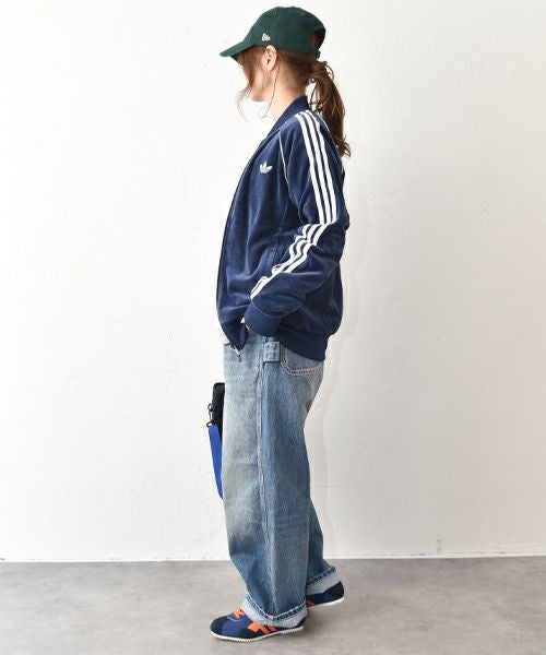 adidas｜ベロア SST トラックトップ [[QD668]][C]