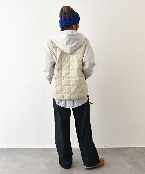 TAION｜Wジップフロントダウンフーディ＋スウェットスリーブ [[TAION-106WZSW]][C]