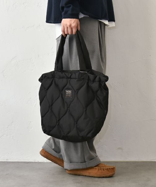 TAION｜ミリタリーダウンキルトトートバック [[TAION-TT02ML-1-M]][C]