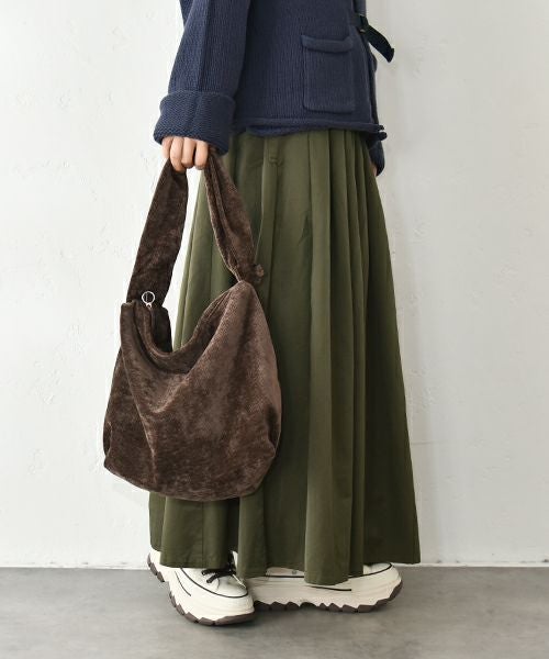 EARTH MADE｜コーデュロイ2WAYバッグ [[48-0793]][C]