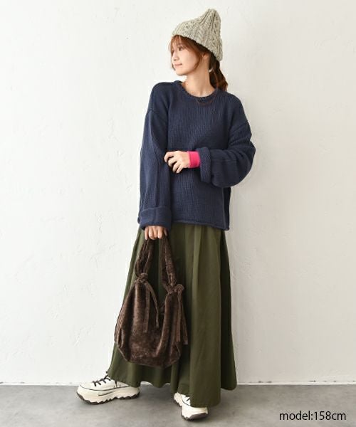 EARTH MADE｜コーデュロイ2WAYバッグ [[48-0793]][C]