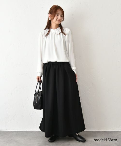 No18｜ウールライクタックスカート [[MA-31902]][C]