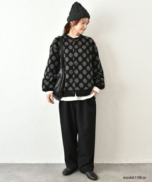 No18｜ウールライク2タックボールパンツ [[MA-32812]][C]